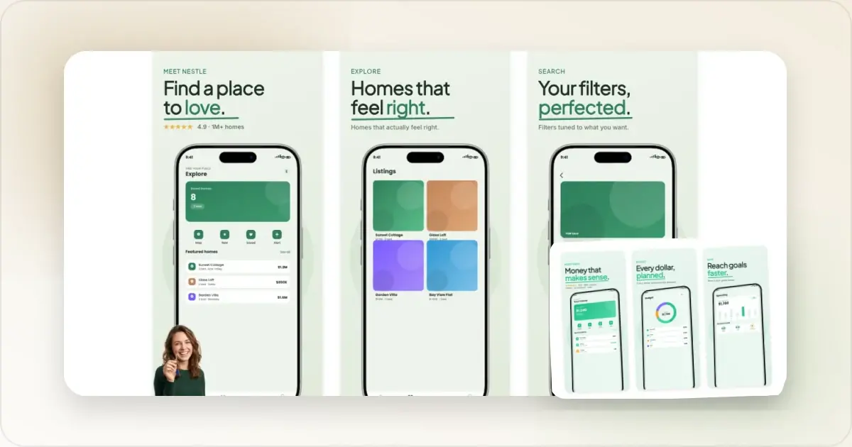 Screenhance store screenshots example for App Store vs Play Store Screenshots: Key Differences Developers Need to Know