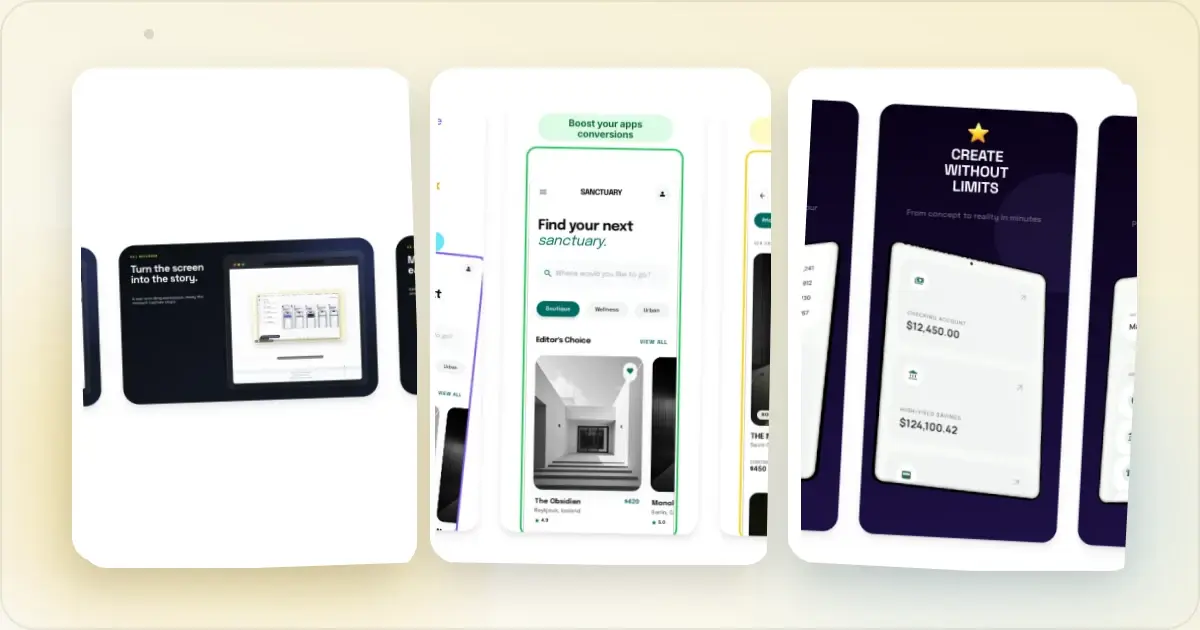 Screenhance store screenshots example for Best Google Play Screenshot Generators in 2026: Tested & Compared