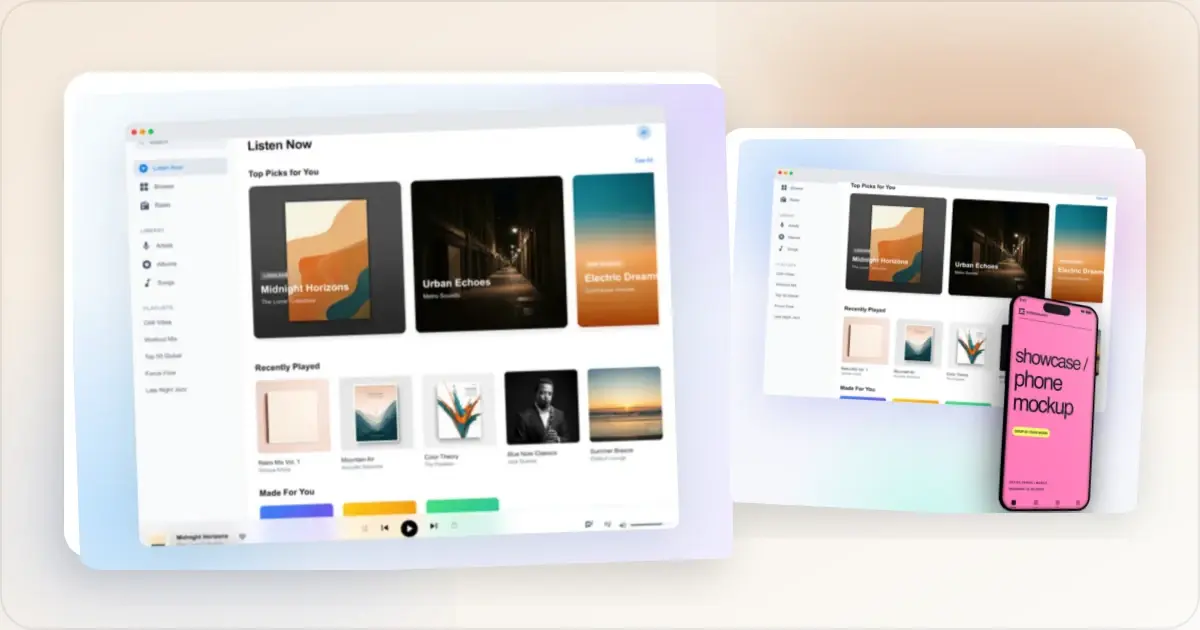 Screenhance screenshot craft example for How to Design Feature Section Screenshots for Your SaaS Landing Page