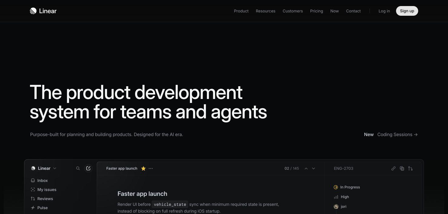 Raw Linear product screenshot