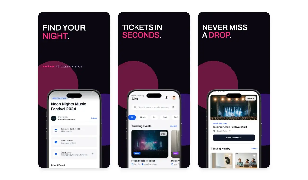 Screenhance store screenshots template example