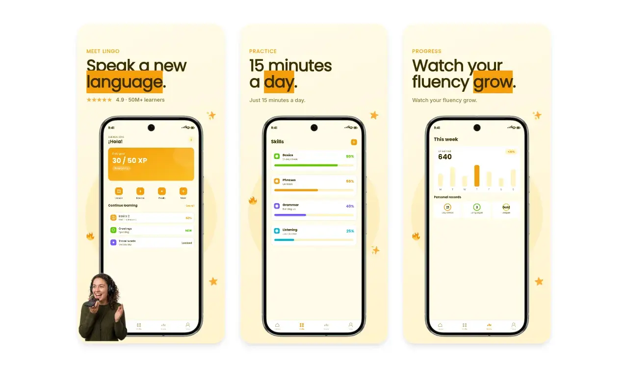 Screenhance store screenshots template example