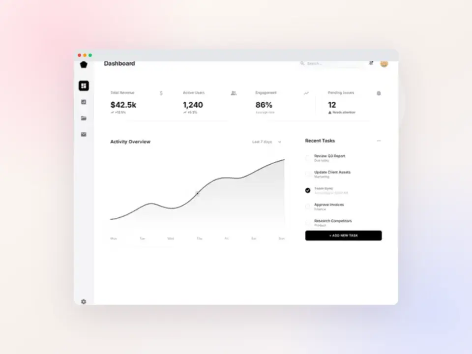 Browser · Porcelain editable Screenhance template