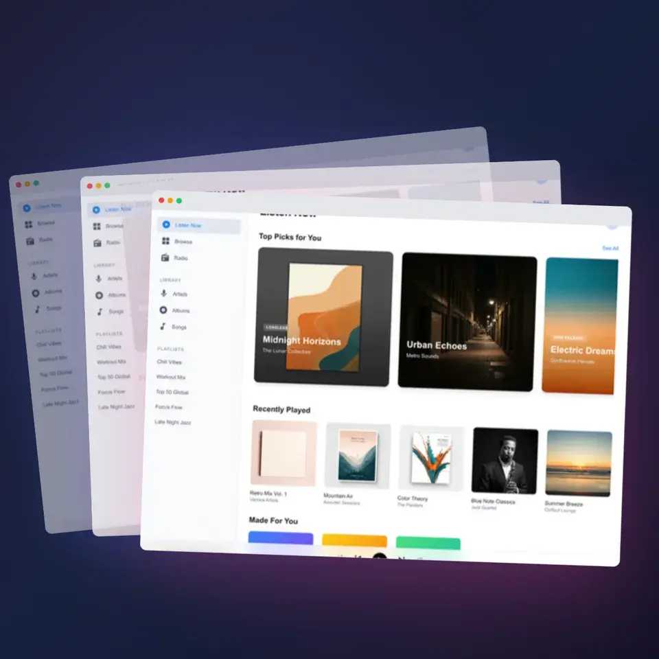 Browser Stack editable Screenhance template