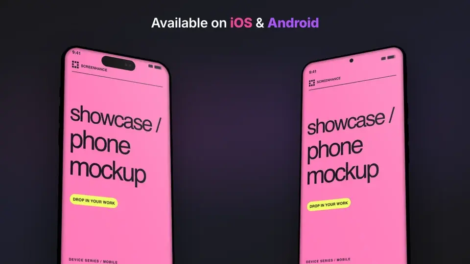 A multi-device mockup available through Screenhance integrations