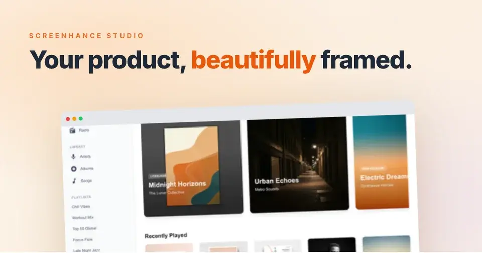 OG Light Beautify editable Screenhance template