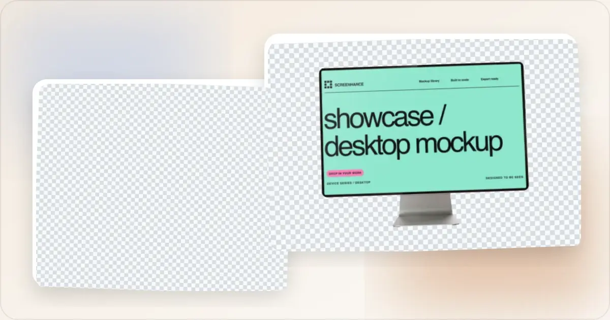 Screenhance mockup guides example for Mockup Design Trends for 2026: What's In and What's Out