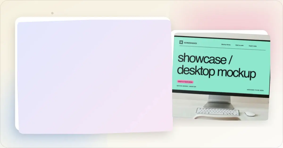 Screenhance mockup guides example for Placeit vs Screenhance: Mockup Generator Comparison