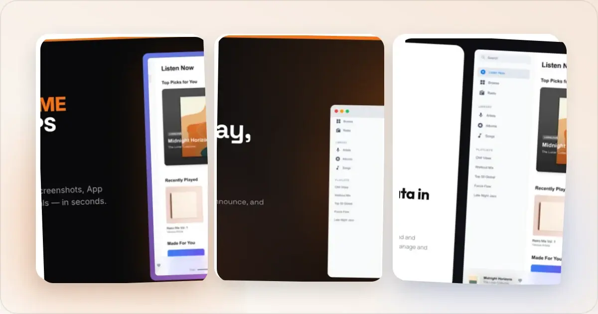 Screenhance product launches example for Product Hunt Gallery Examples: What Top-Voted Products Do Right