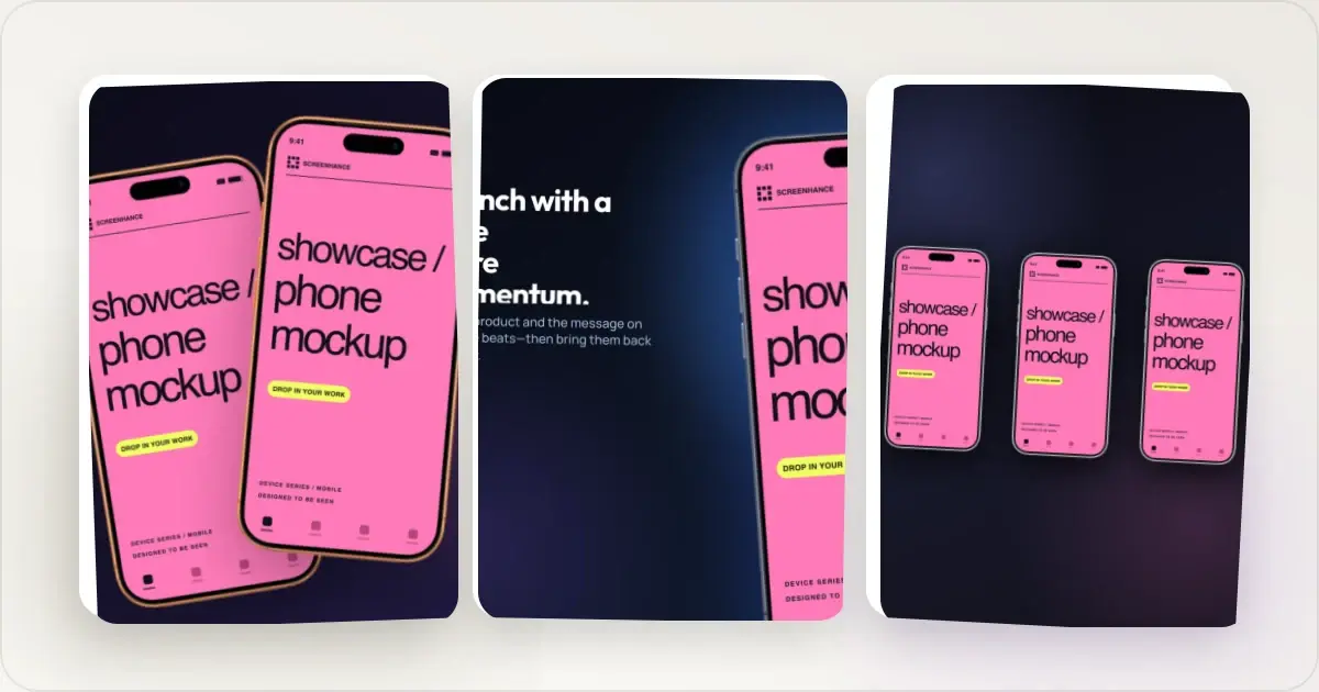Screenhance motion and demos example for Product Hunt Launch Video Guide (2026 Playbook)