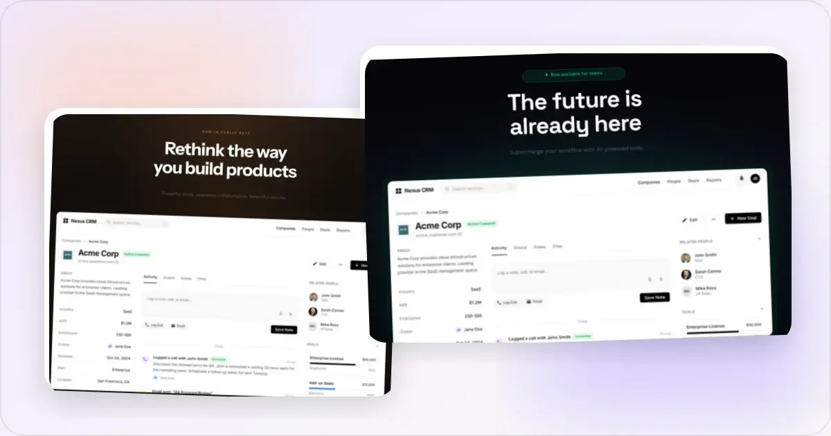 Screenhance product launches example for How to Create Product Hunt Launch Visuals That Stand Out