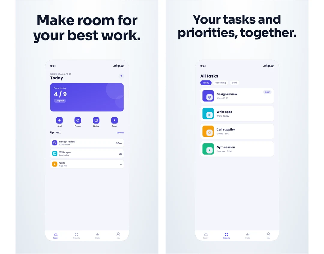 Tempo: Google Play screenshot sequence