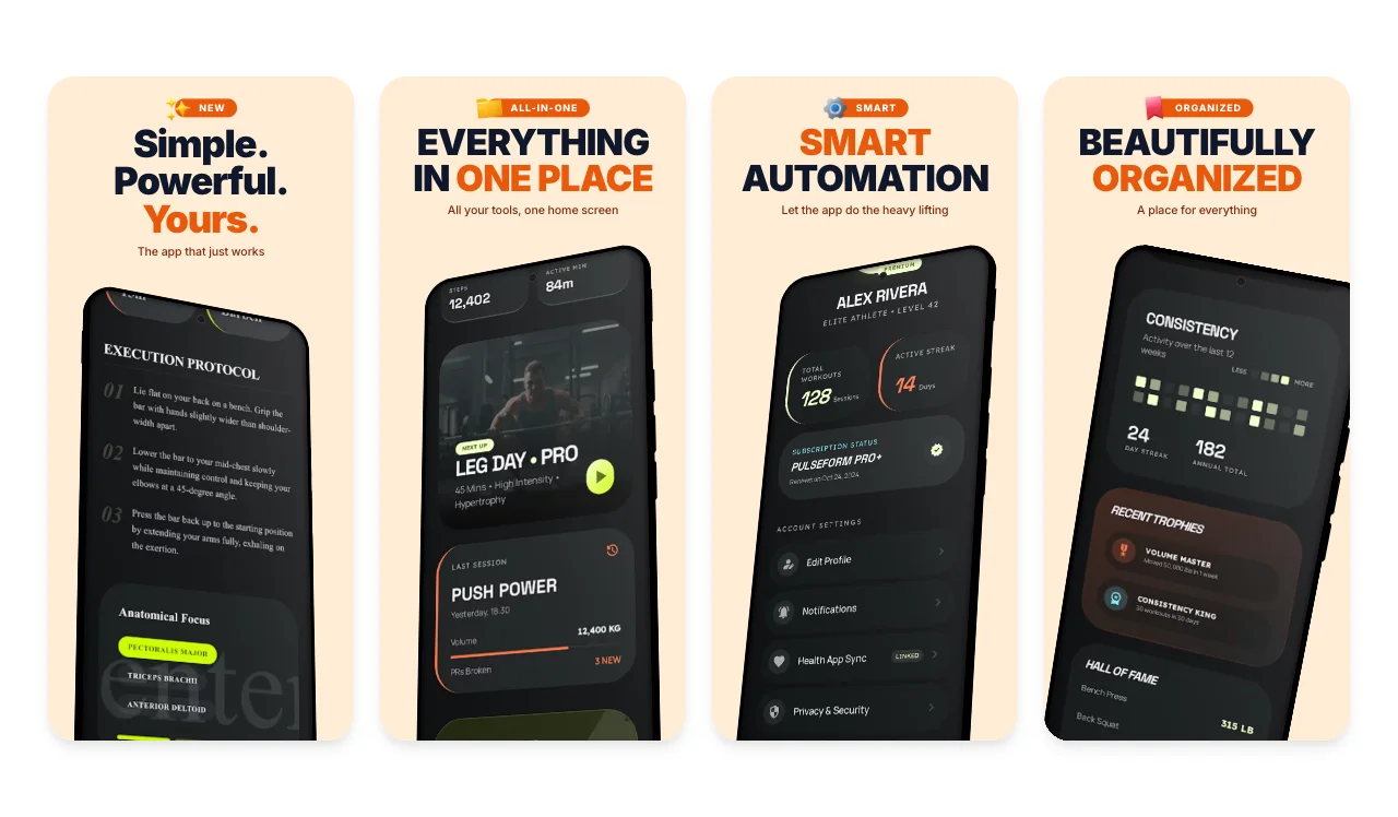 Pixel Fresh Google Play screenshot template for Android apps