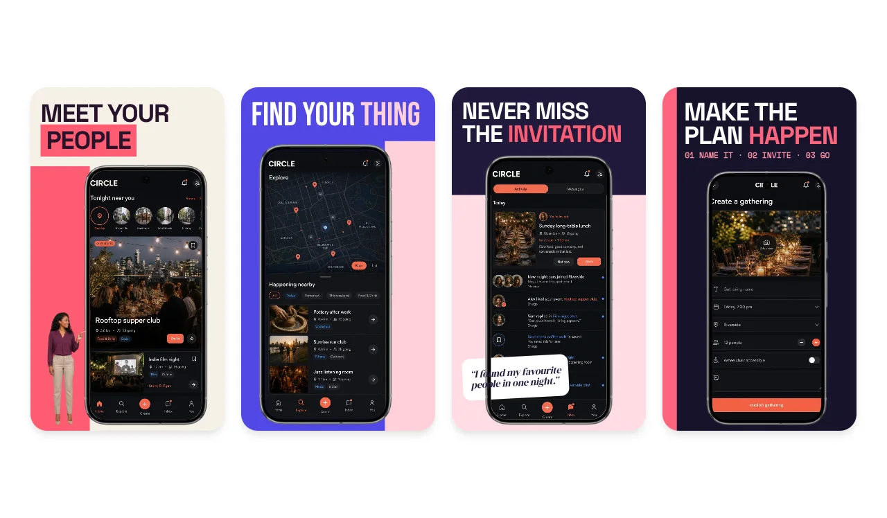Street Fold Google Play screenshot template for Android apps